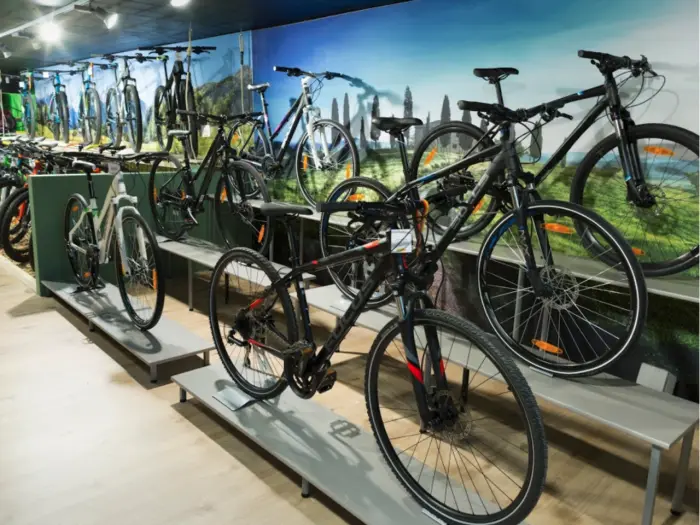 Magasin de vélo à Lausanne 