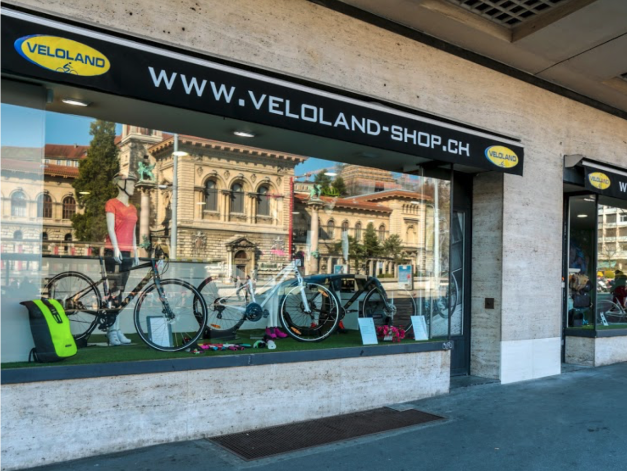 Magasin de vélo à Lausanne 